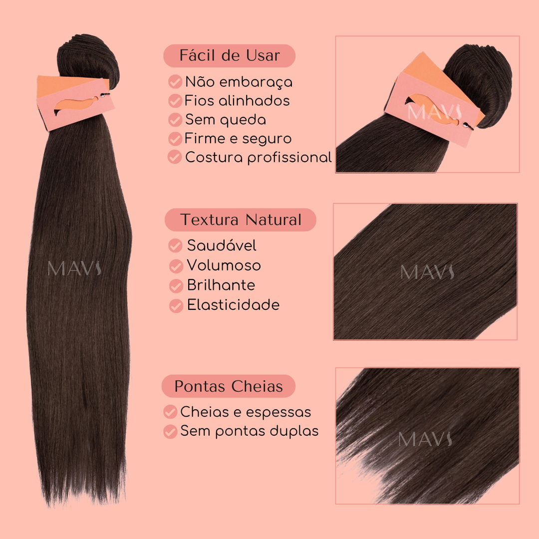 Cabelo 100% Humano Natural Liso Na Tela, Todos os Tamanhos Disponíveis, Envio Imediato, Frete Grátis, Promoção