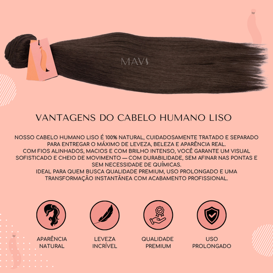 Cabelo 100% Humano Natural Liso Na Tela, Todos os Tamanhos Disponíveis, Envio Imediato, Frete Grátis, Promoção
