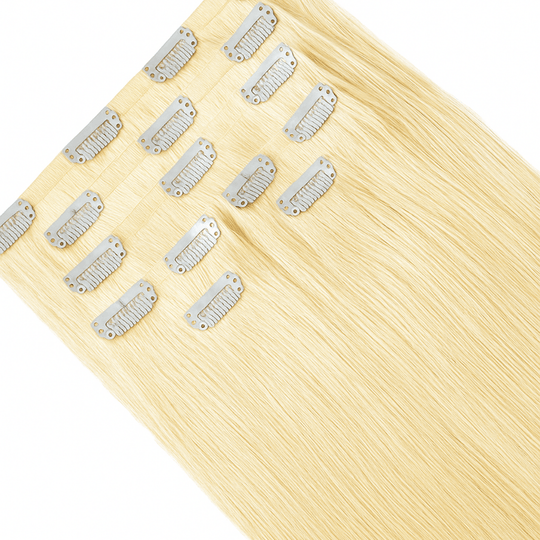 Aplique Cabelo do Futuro Liso no Tic Tac 60cm 180g Mega Hair