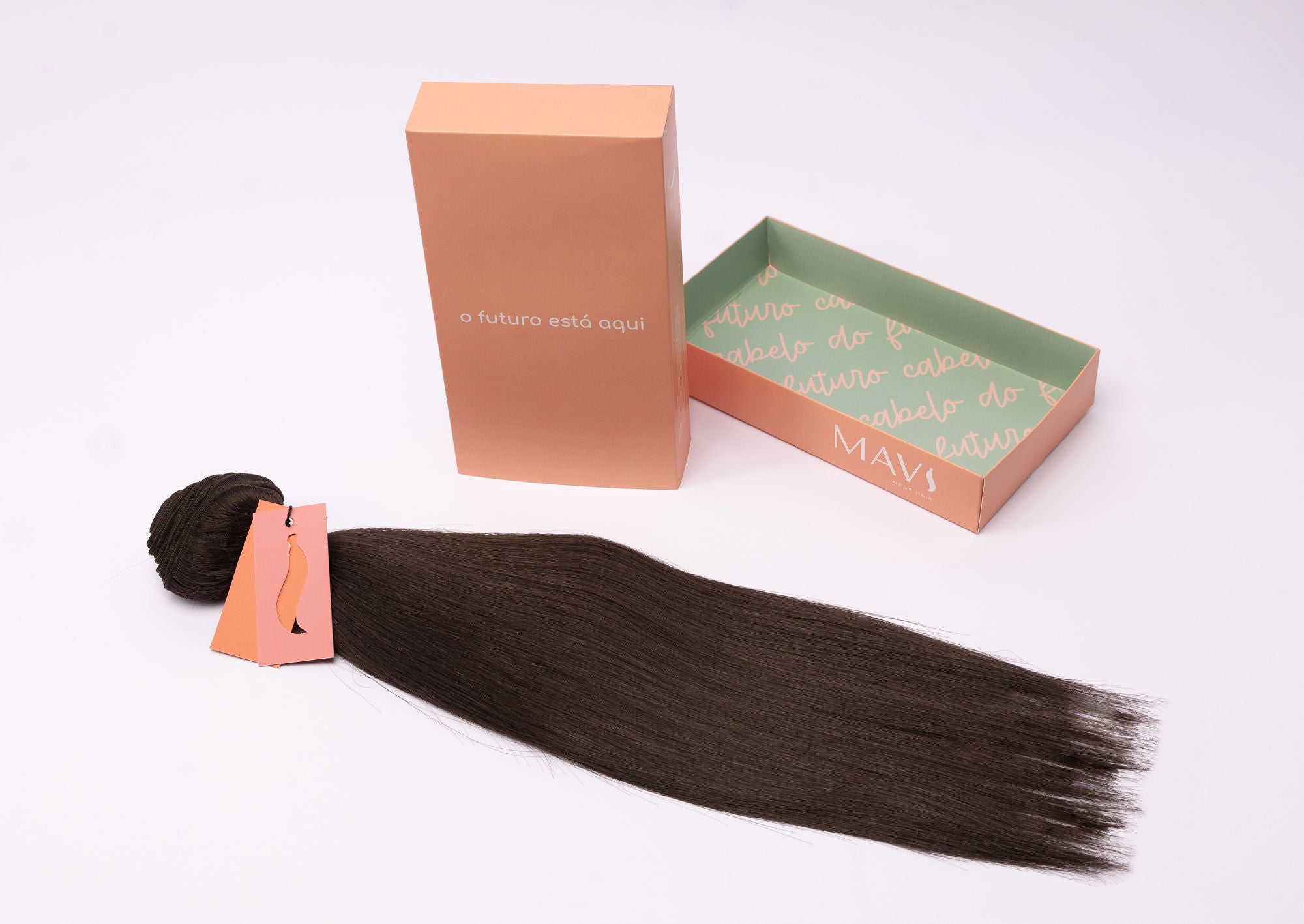 Cabelo do Futuro Liso Na Tela 45cm e 65cm 160g Mega Hair 9 Cores