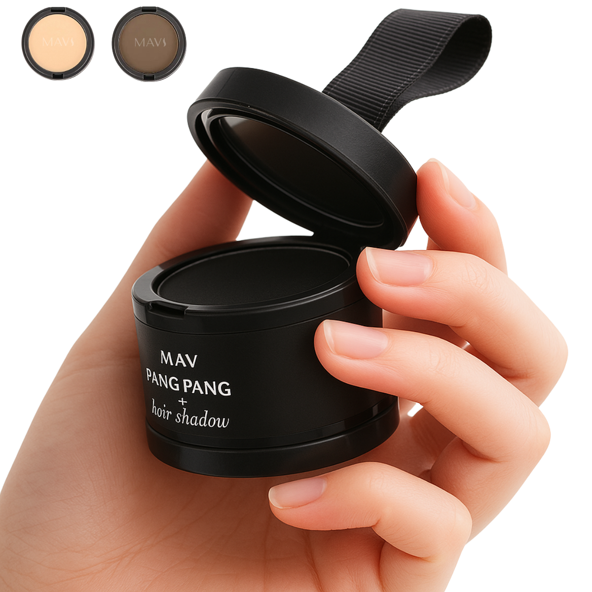 Maquiagem Capilar 4g - Correcao De Brancos Falhas e Calvície