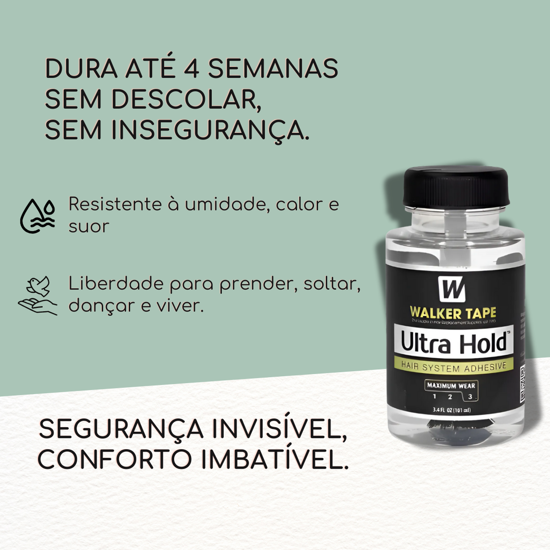 Cola Ultra Hold 101ml Para Mega Hair Peruca Prótese Capilar