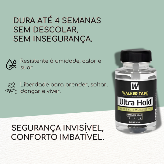 Cola Ultra Hold 101ml Para Mega Hair Peruca Prótese Capilar