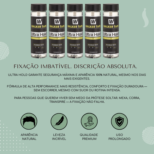 Cola Ultra Hold 41ml Para Mega Hair Peruca Prótese Capilar