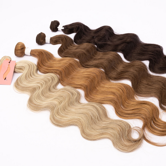 Cabelo do Futuro Ondulado Na Tela 65cm 100g Mega Hair 8Cores