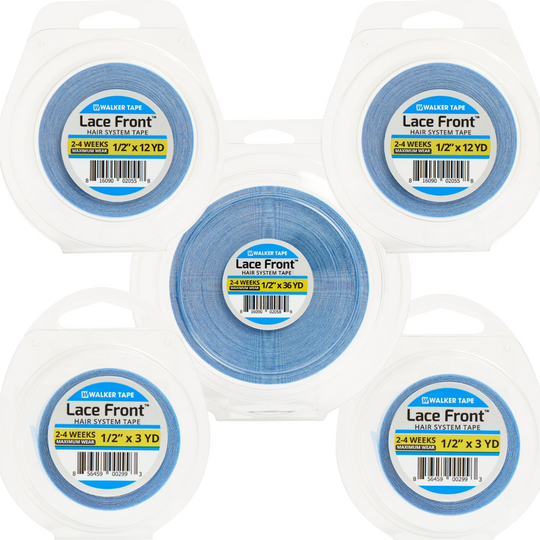 Fita Adesiva Capilar Mega Hair Prótese Walker Tape Lace Front Extra Forte - Todos os Tamanhos