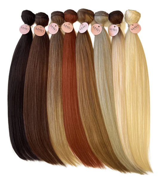 Cabelo Do Futuro Liso Na Tela 65cm 160g Mega Hair 8 Cores