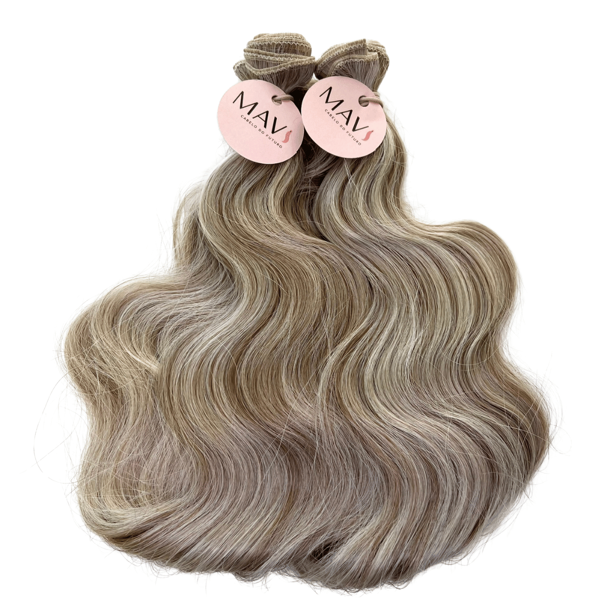 Cabelo do Futuro Ondulado Na Tela 65cm 100g Mega Hair 8Cores