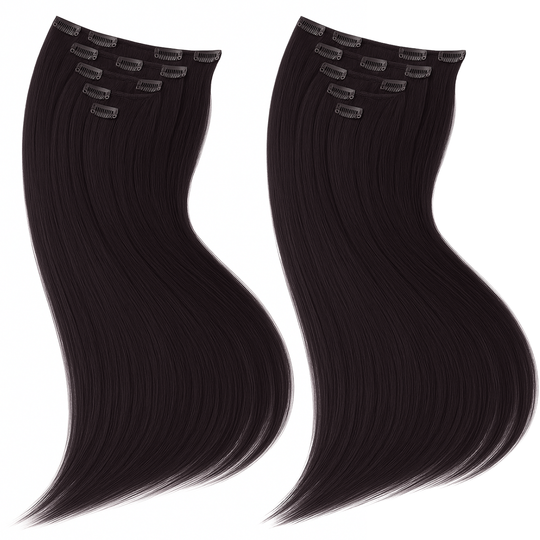 Aplique Cabelo do Futuro Liso no Tic Tac 60cm 180g Mega Hair