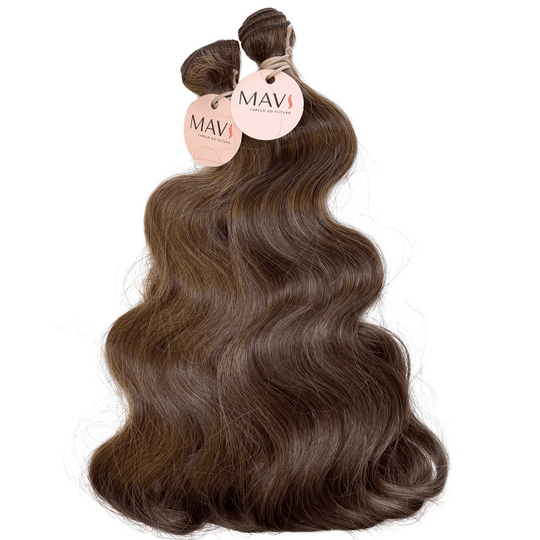 Cabelo do Futuro Ondulado Na Tela 65cm 100g Mega Hair 8Cores
