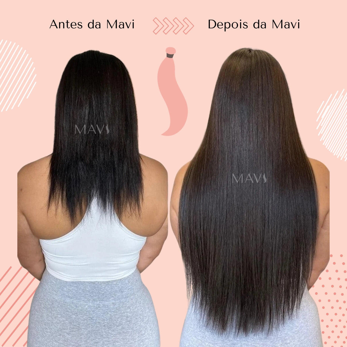 Cabelo 100% Humano Natural no TIC TAC 100g 45cm 65cm