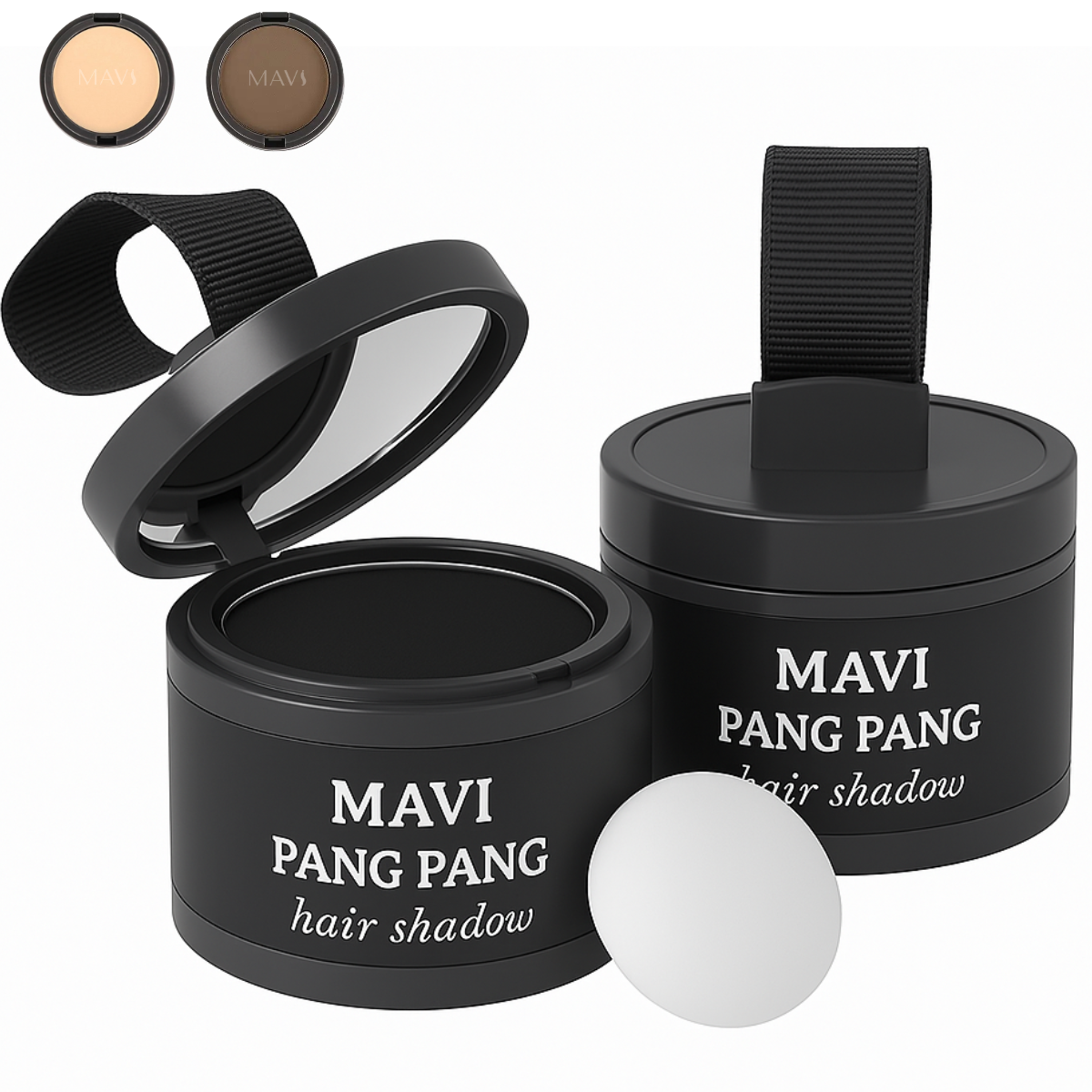 Maquiagem Capilar 4g - Correcao De Brancos Falhas e Calvície