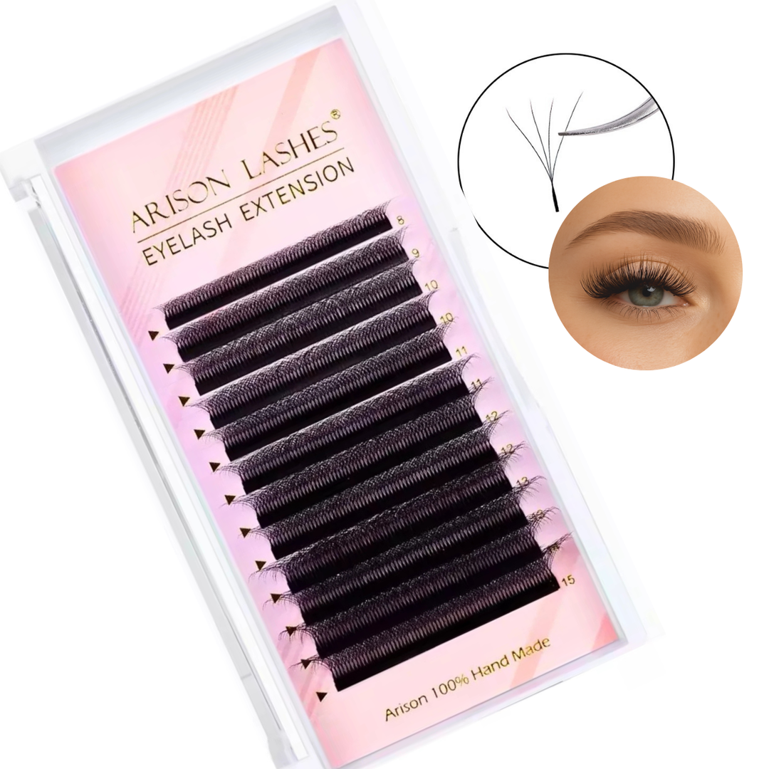 Cílios Posticos YY Alongamento e Volume Brasileiro Fio 0.07